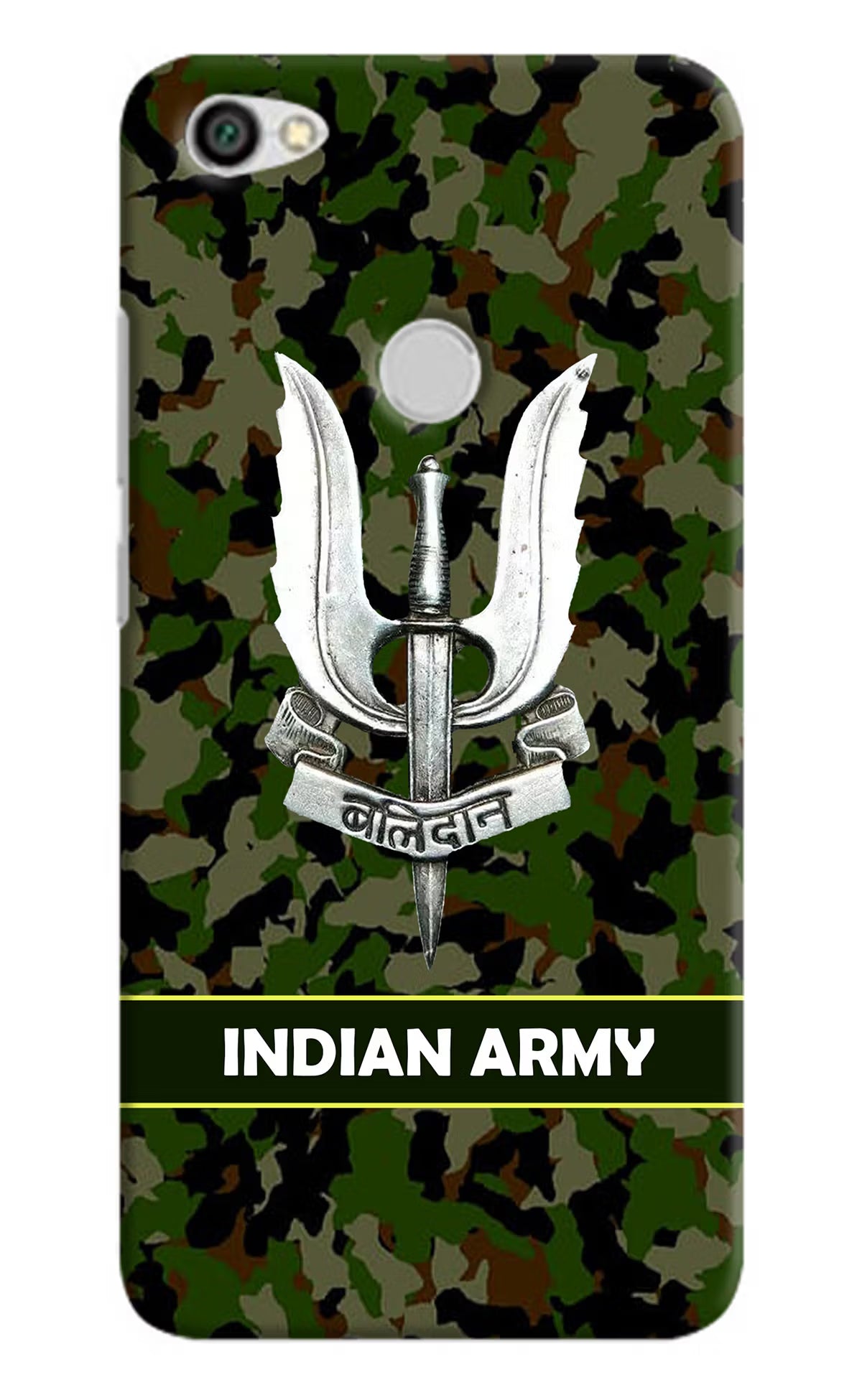 Balidan Indian Logo Redmi Y1 Hard Case Back Cover by Casekaro