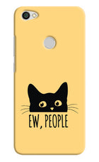 Ew People Catitude Redmi Y1 Hard Case Back Cover by Casekaro