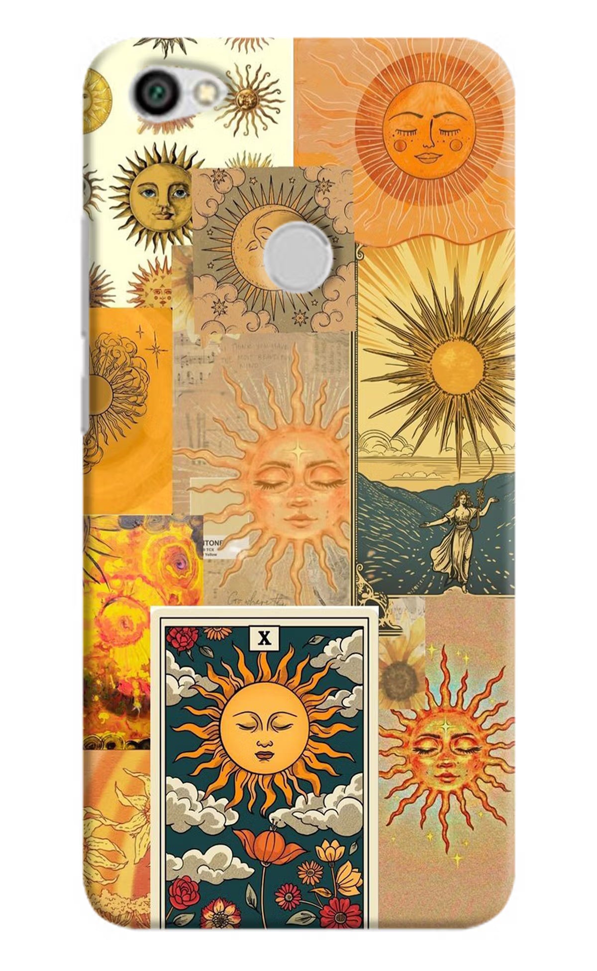 Sun Redmi Y1 Hard Case Back Cover by Casekaro