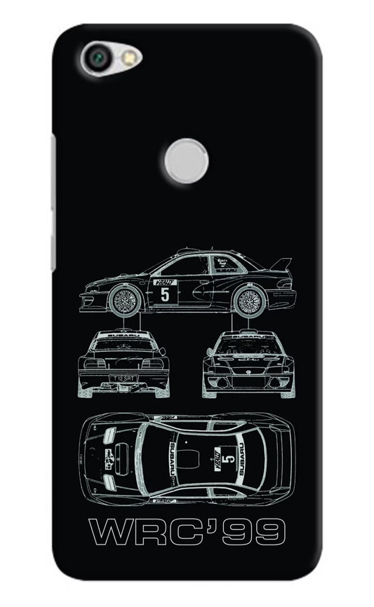 WRC'99 Redmi Y1 Hard Case Back Cover by Casekaro