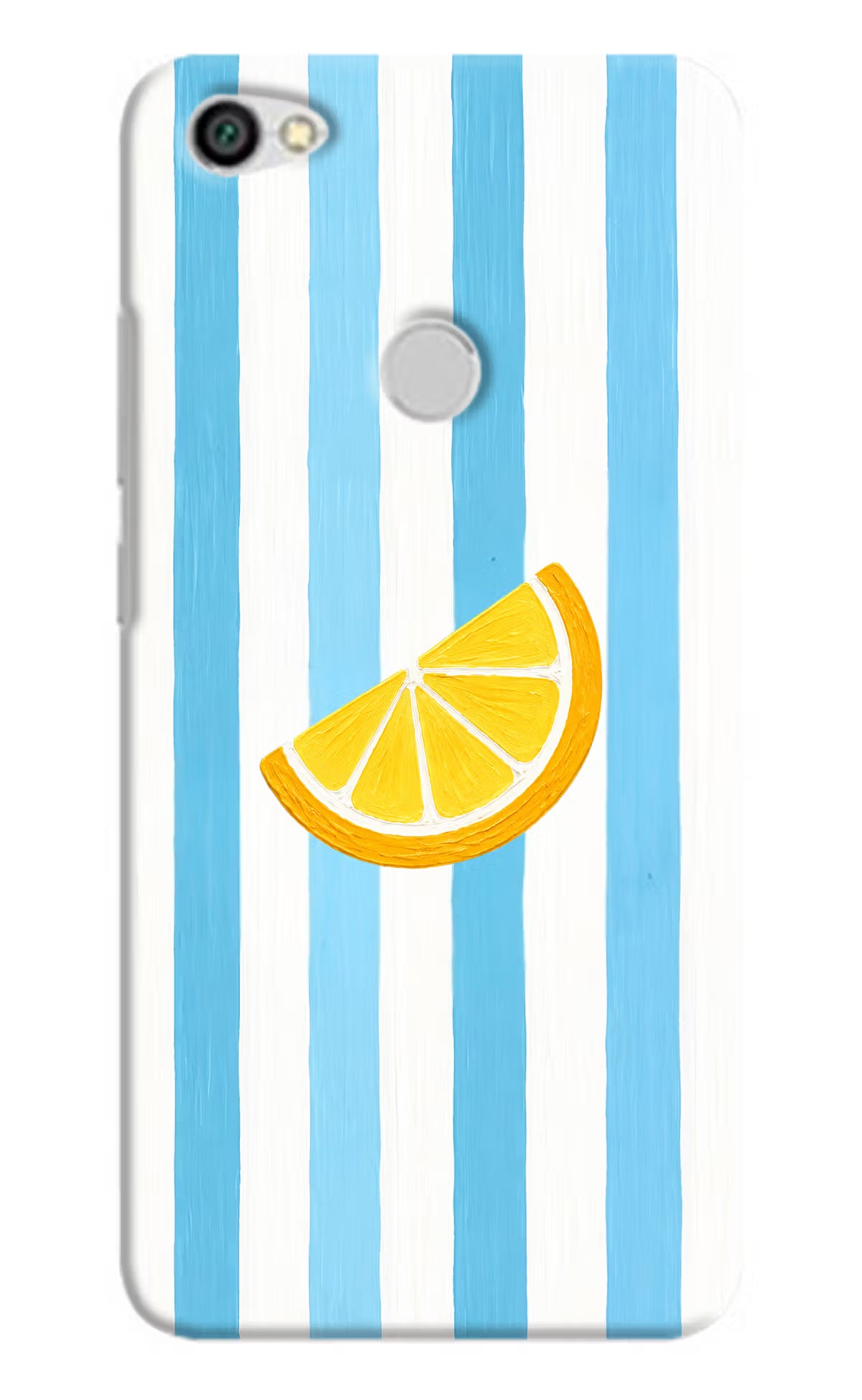 Summer Lemon Redmi Y1 Hard Case Back Cover by Casekaro