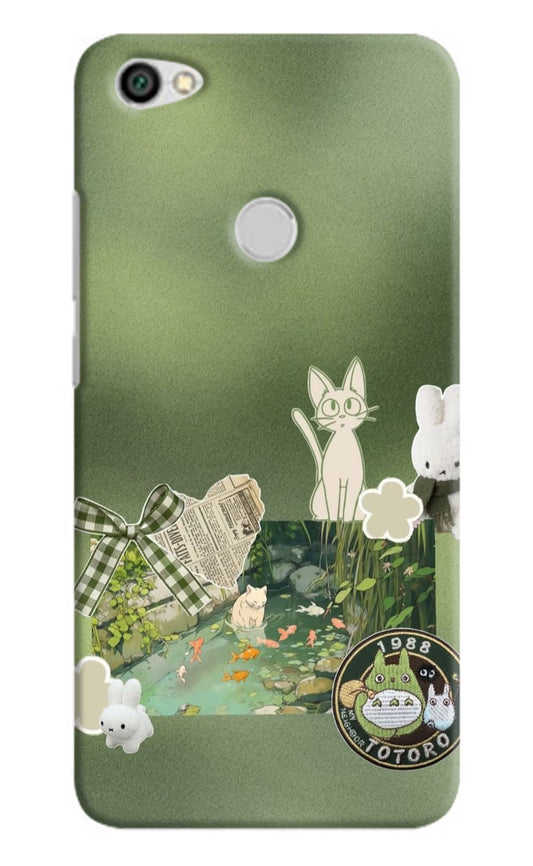 Aesthetic anime Redmi Y1 Hard Case Back Cover by Casekaro