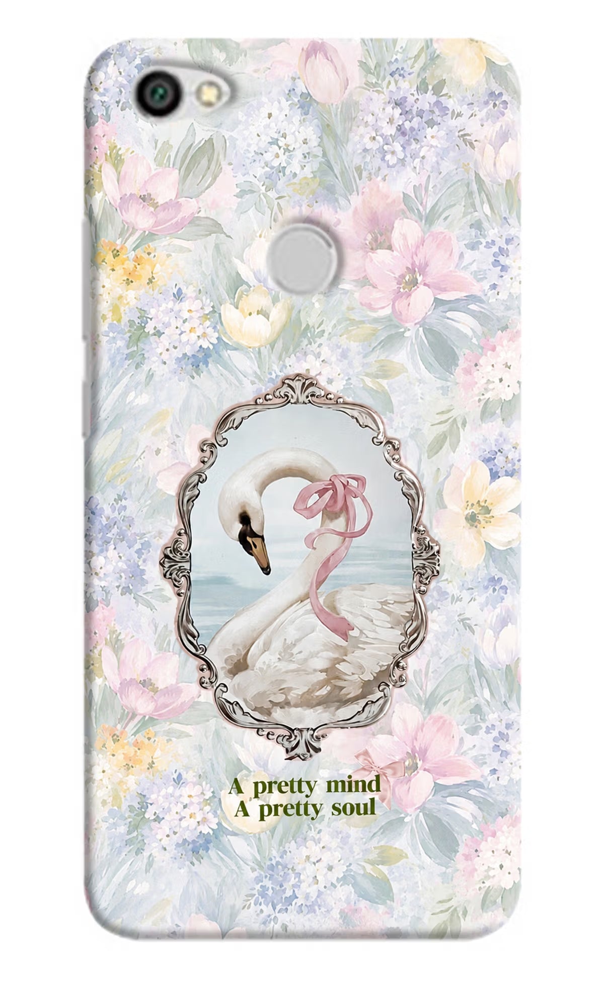 Pretty Mind Pretty Soul Redmi Y1 Back Cover