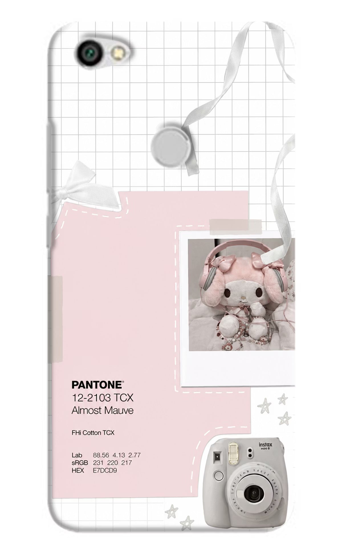Pantone Asthetic Redmi Y1 Back Cover