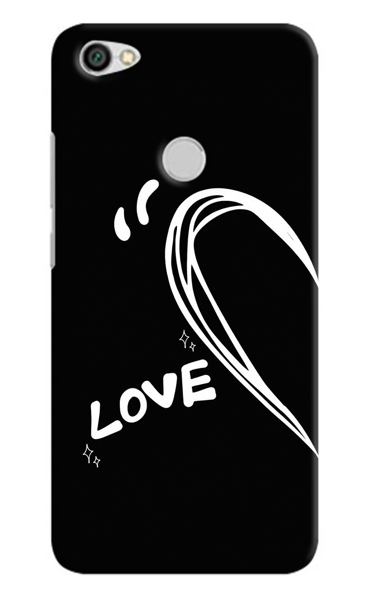 Love Line Redmi Y1 Back Cover