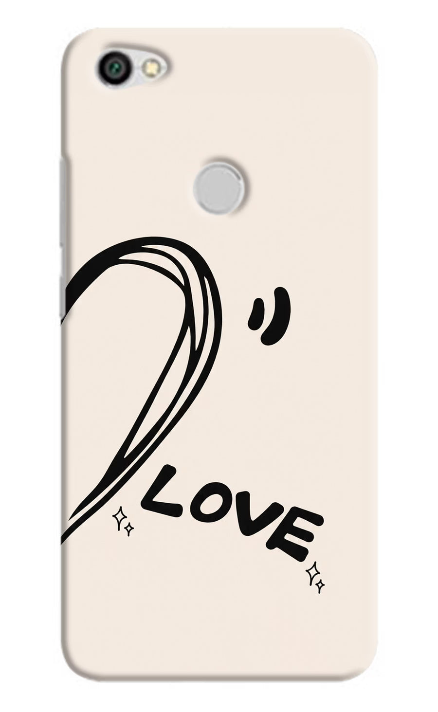 Soul Line Redmi Y1 Back Cover, Hard case