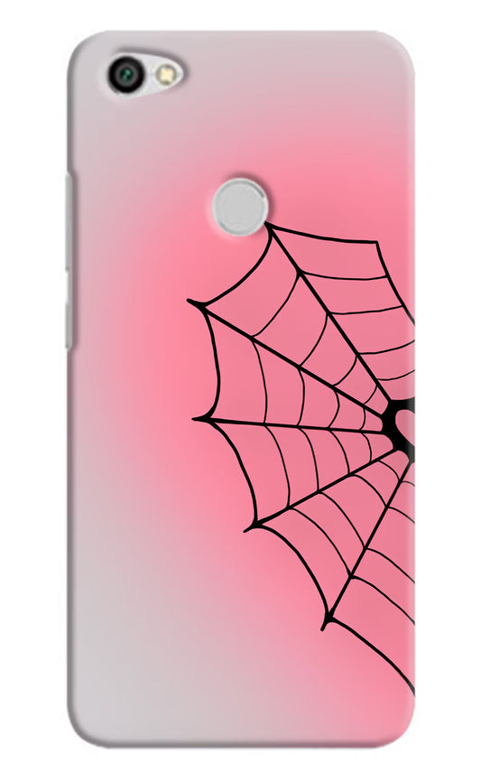 Pink Web Redmi Y1 Hard Case Back Cover by Casekaro