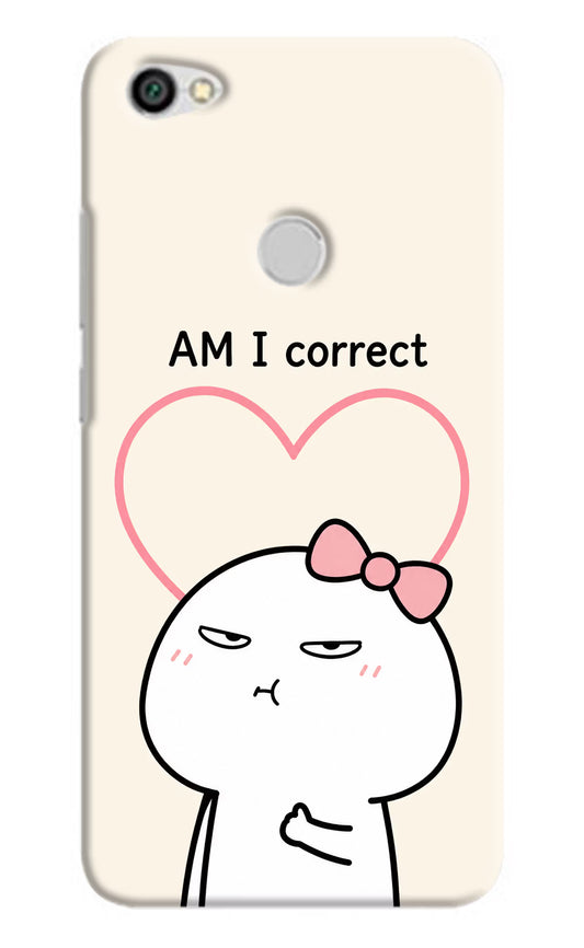 Always Right Redmi Y1 Hard Case Back Cover by Casekaro