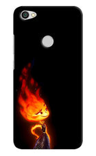 Ember Flame Redmi Y1 Hard Case Back Cover by Casekaro