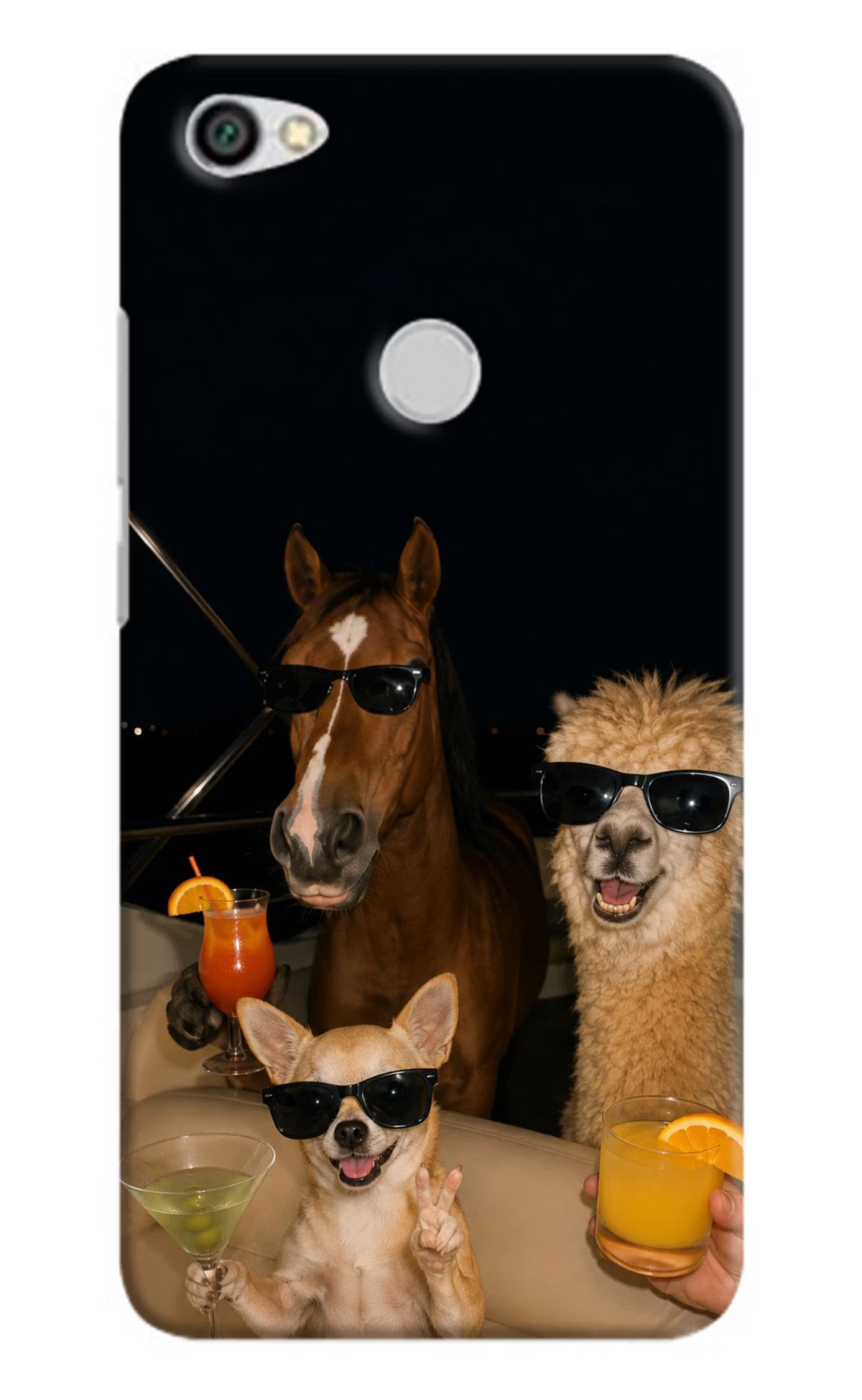 Party Squad Redmi Y1 Back Cover