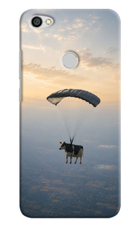 Skydiving Cow Redmi Y1 Back Cover