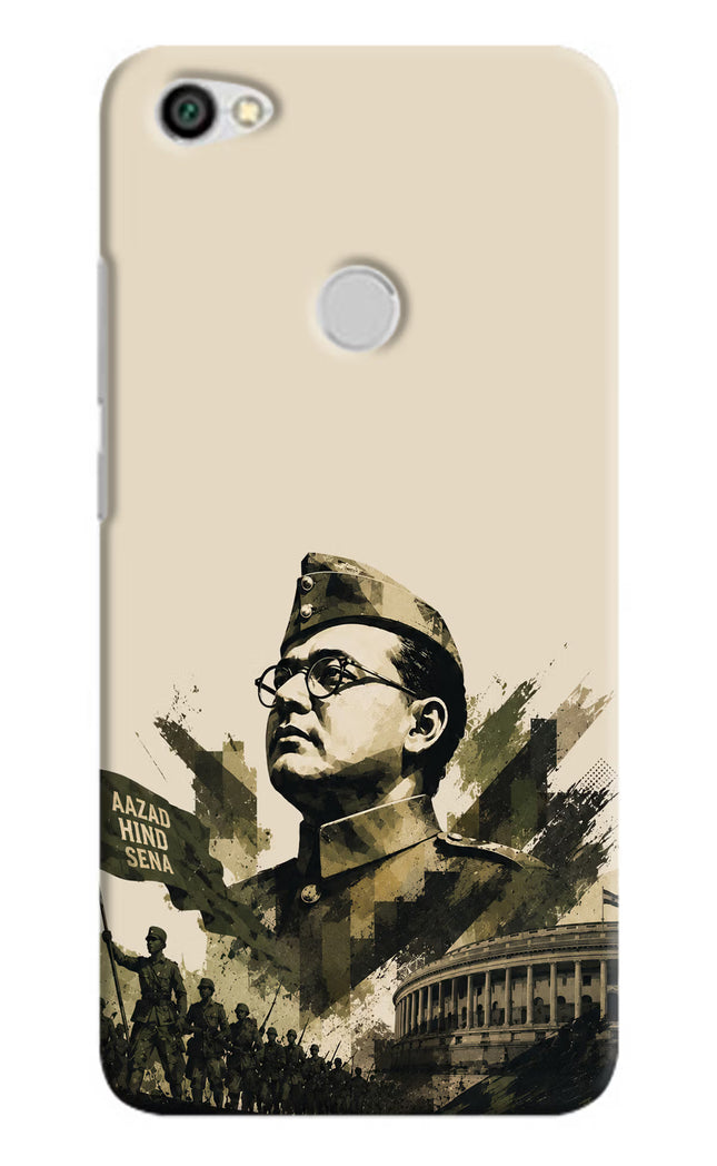 Netaji Rising Redmi Y1 Hard Case Back Cover by Casekaro