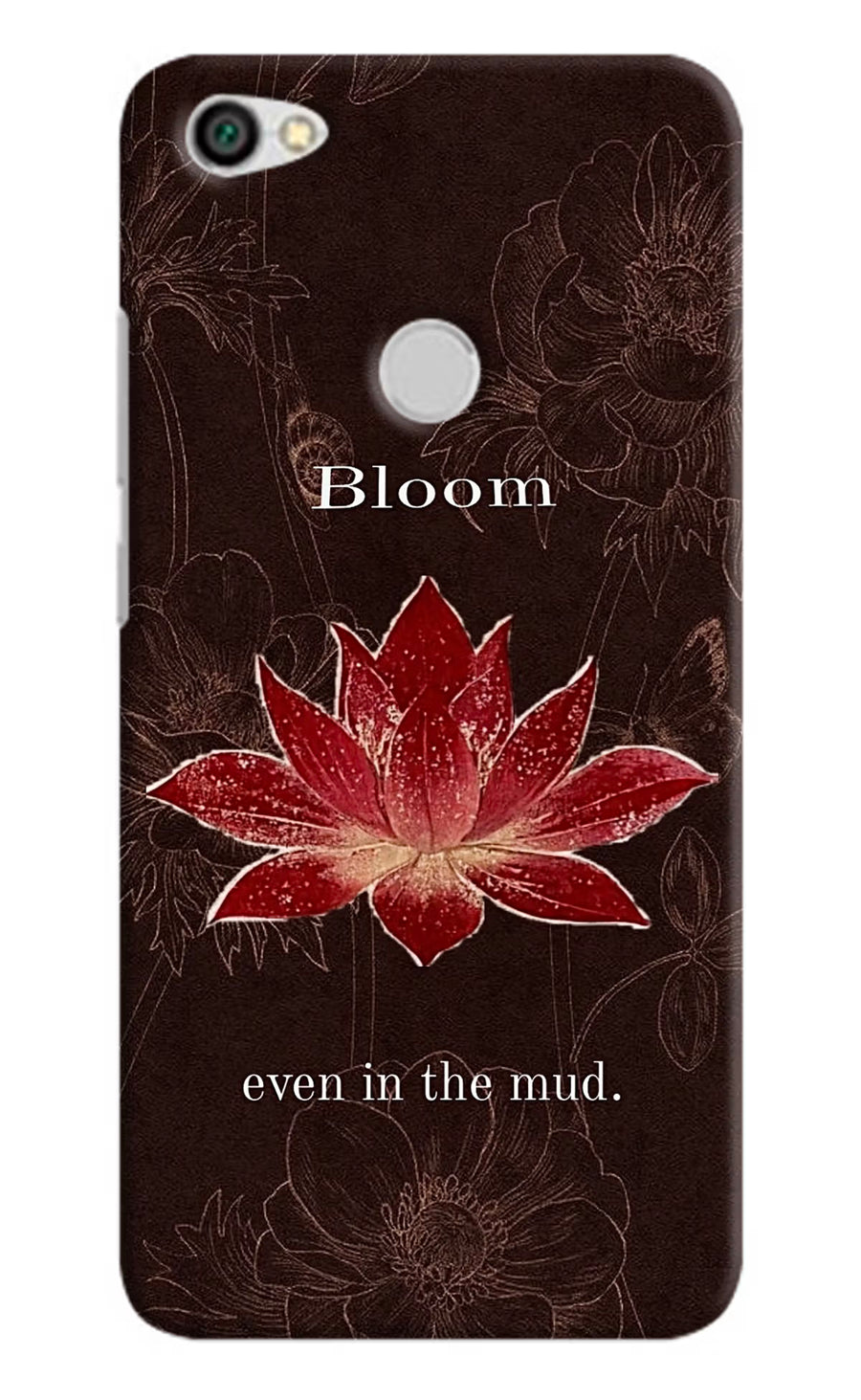 Bloom Redmi Y1 Back Cover, Hard case