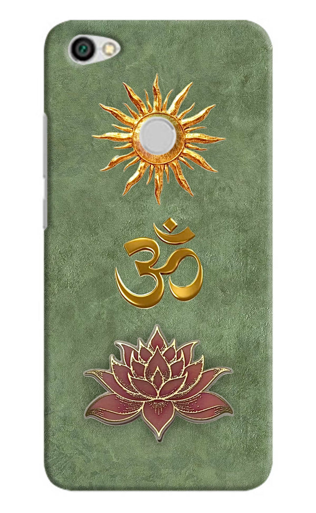 Om & Lotus Redmi Y1 Back Cover