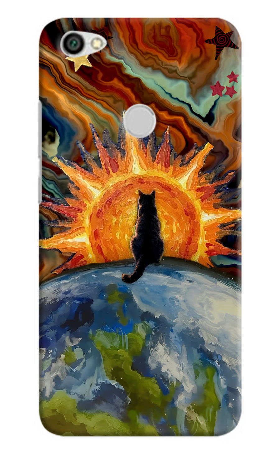 Sunrise Beyond Redmi Y1 Back Cover, Hard case