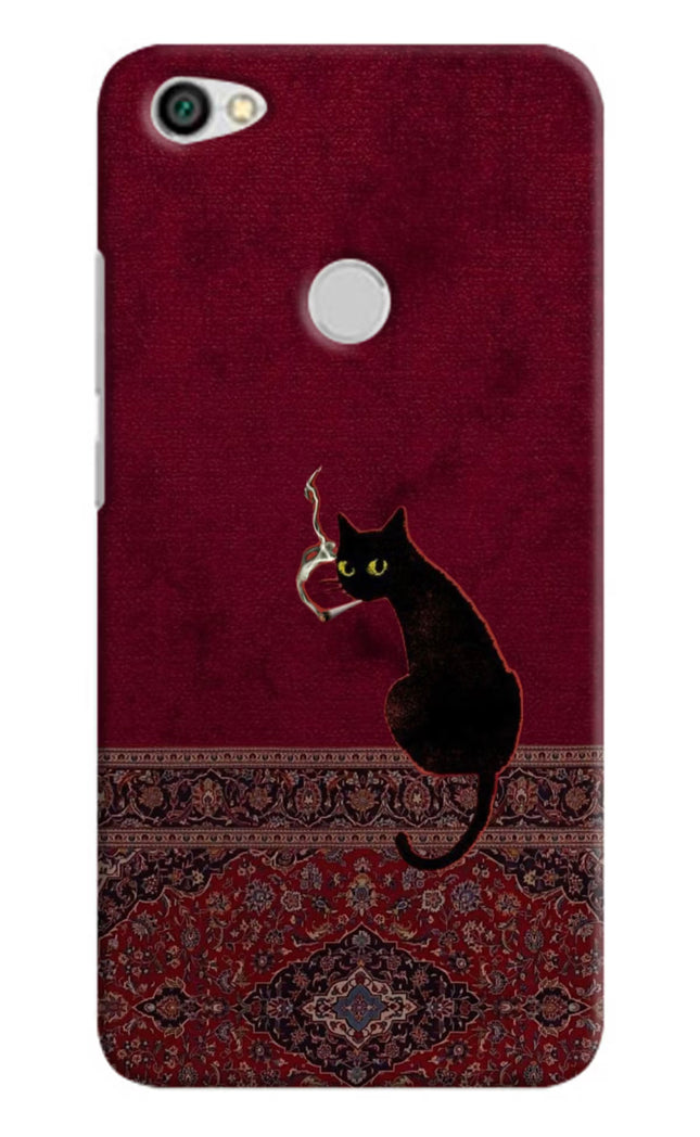 Midnight Cat Redmi Y1 Hard Case Back Cover by Casekaro