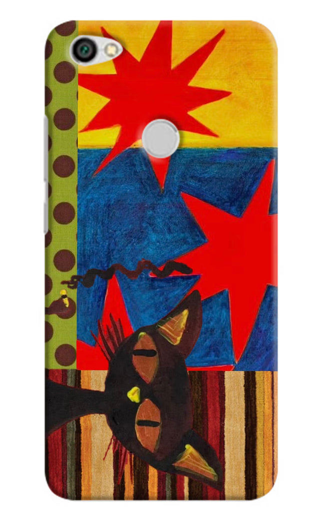 Pop Cat Redmi Y1 Hard Case Back Cover by Casekaro