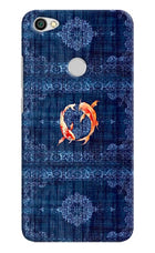 Koi Blue Redmi Y1 Back Cover