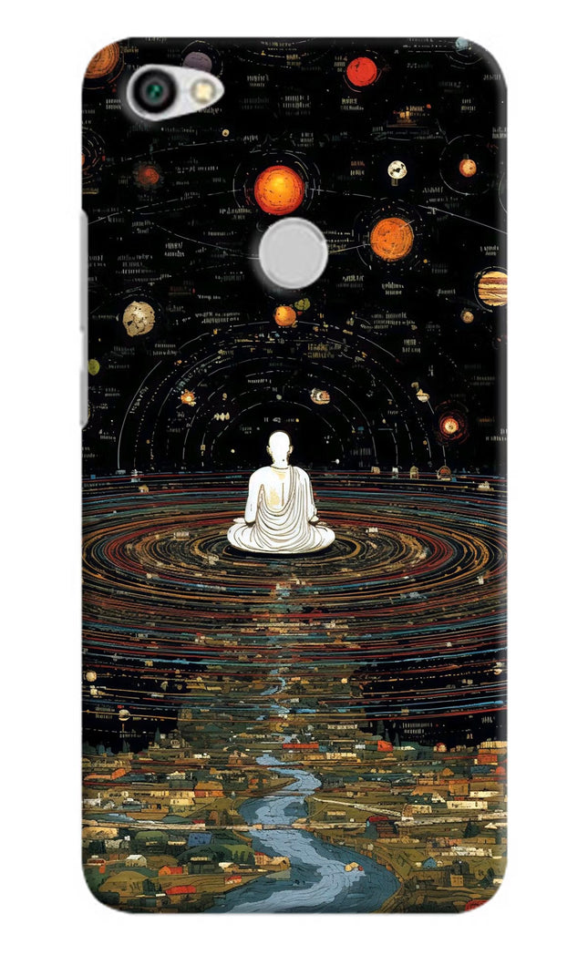 Space Monk Redmi Y1 Hard Case Back Cover by Casekaro