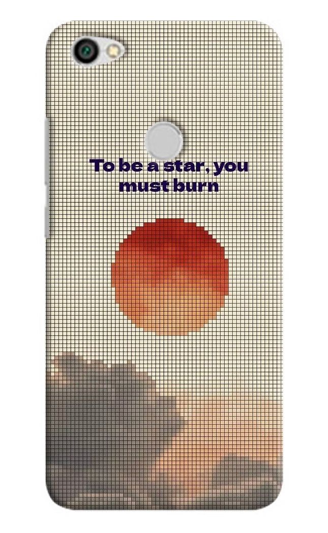 Pixel Sun Redmi Y1 Hard Case Back Cover by Casekaro
