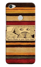 Vinyl Stripes Redmi Y1 Hard Case Back Cover by Casekaro