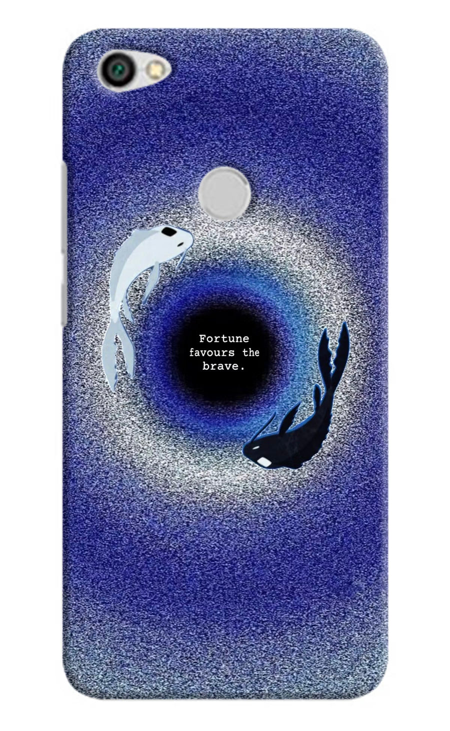 Dark Koi Redmi Y1 Back Cover, Hard case