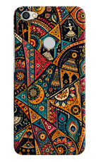 Folk Print Redmi Y1 Hard Case Back Cover by Casekaro