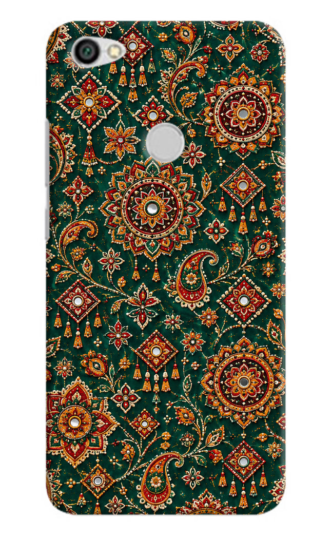 Green Pataka Redmi Y1 Hard Case Back Cover by Casekaro