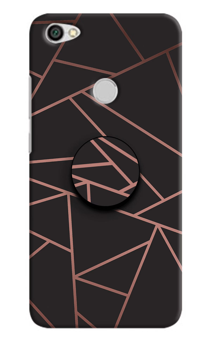 Geometric Pattern Redmi Y1 Pop Case, Hard case