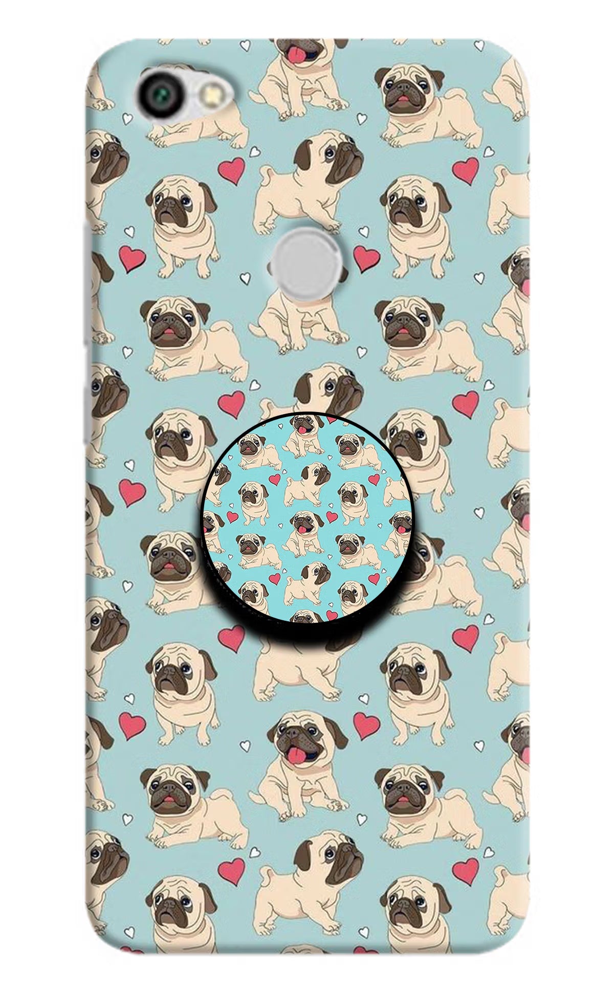 Pug Dog Redmi Y1 Pop Case by Casekaro