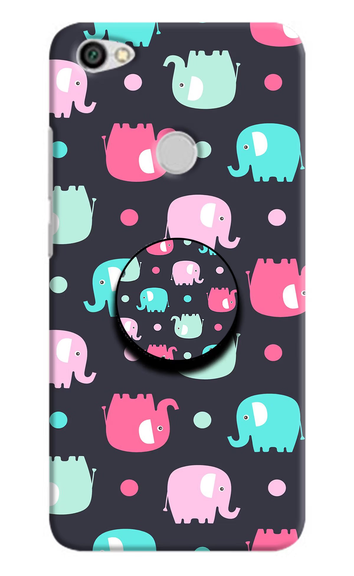 Baby Elephants Redmi Y1 Pop Case by Casekaro