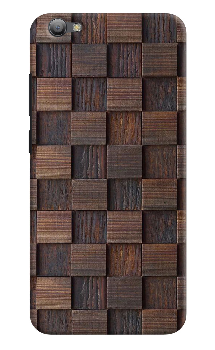 Wooden Cube Design Vivo V5/V5s Back Cover, Hard case
