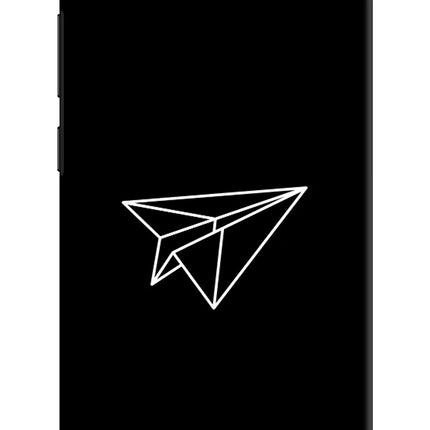 Paper Plane White Vivo V5/V5s Hard Case Back Cover by Casekaro