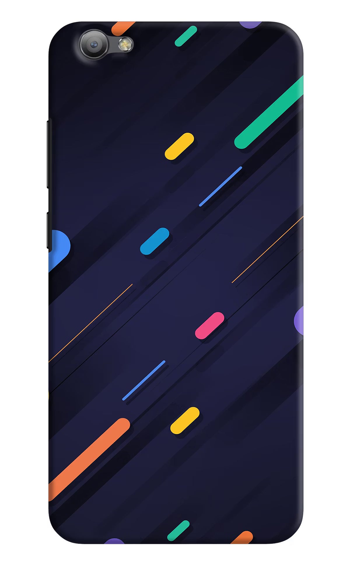 Abstract Design Vivo V5/V5s Hard Case Back Cover by Casekaro