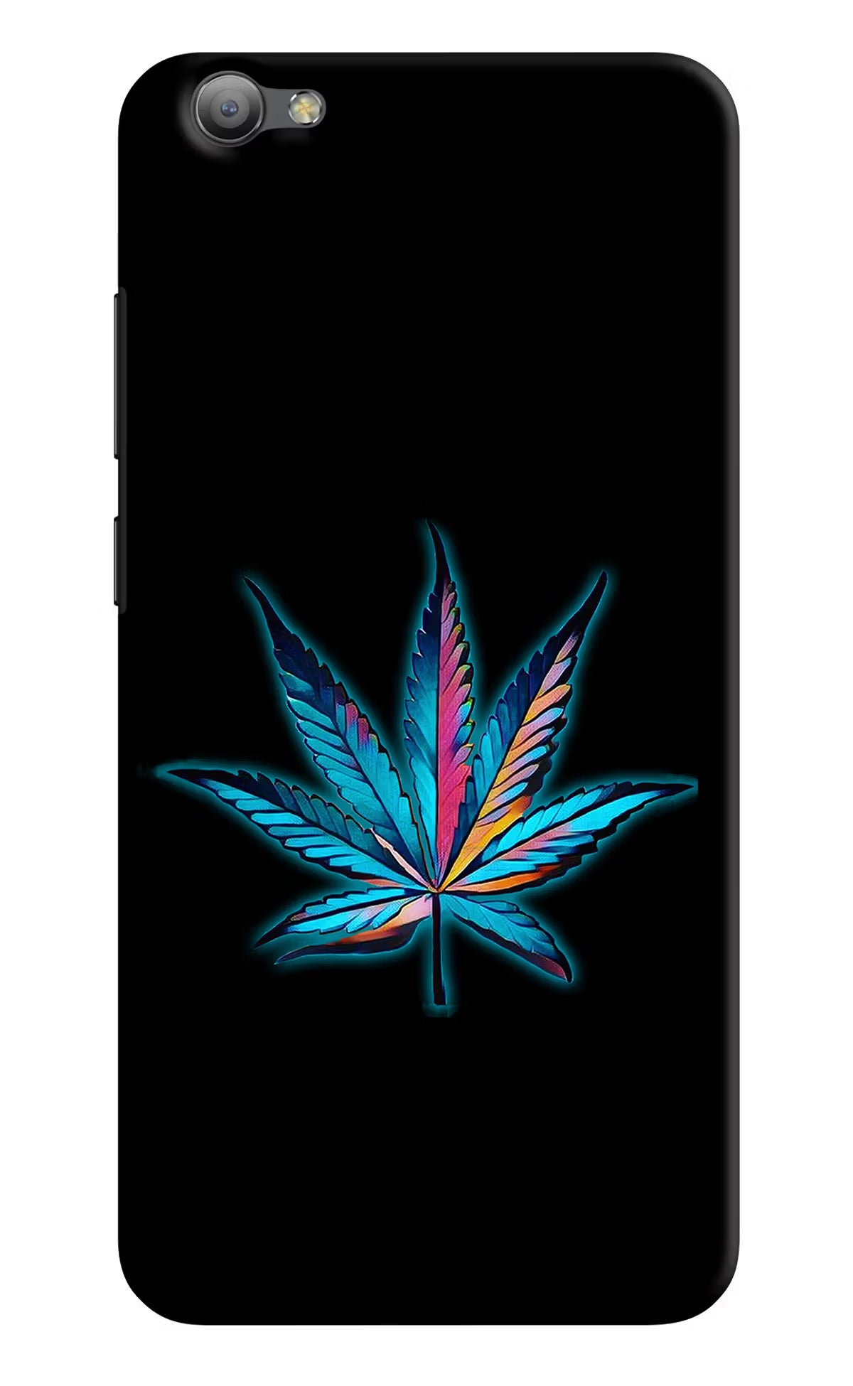 Weed Vivo V5/V5s Hard Case Back Cover by Casekaro