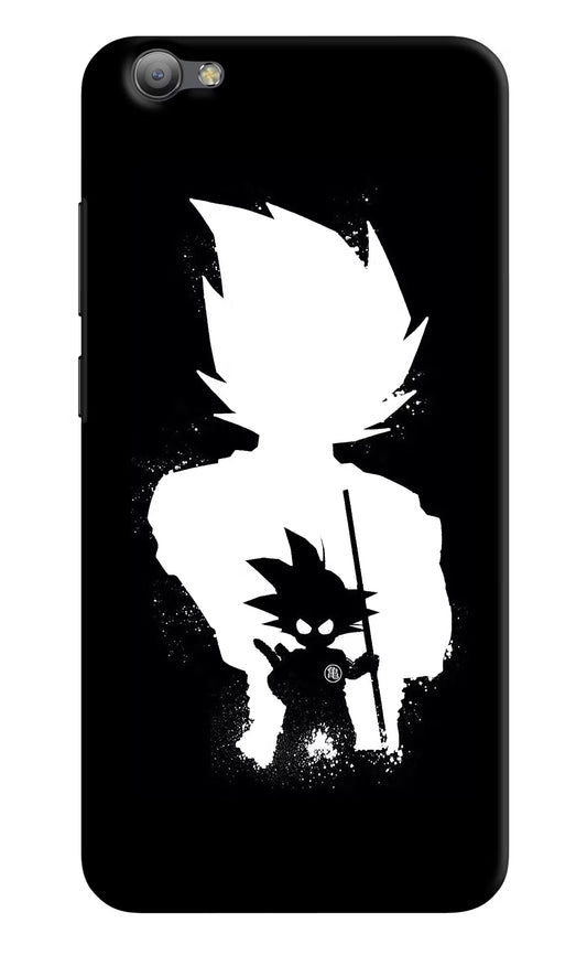 Goku Shadow Vivo V5/V5s Hard Case Back Cover by Casekaro