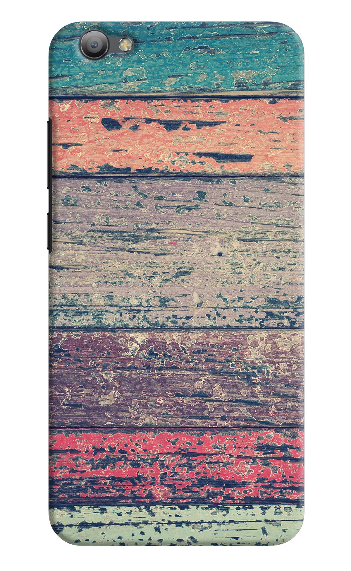 Colourful Wall Vivo V5/V5s Hard Case Back Cover by Casekaro