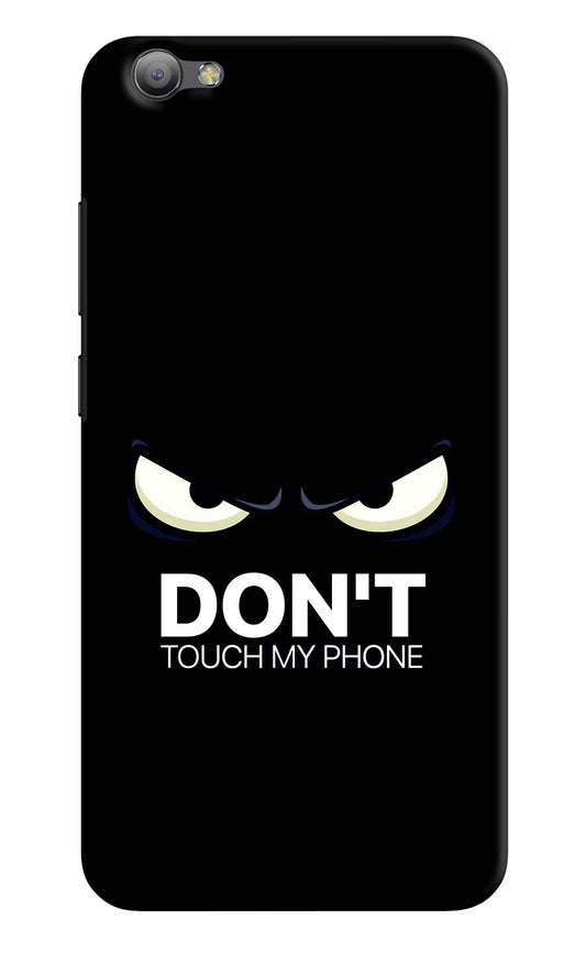 Don'T Touch My Phone Vivo V5/V5s Hard Case Back Cover by Casekaro