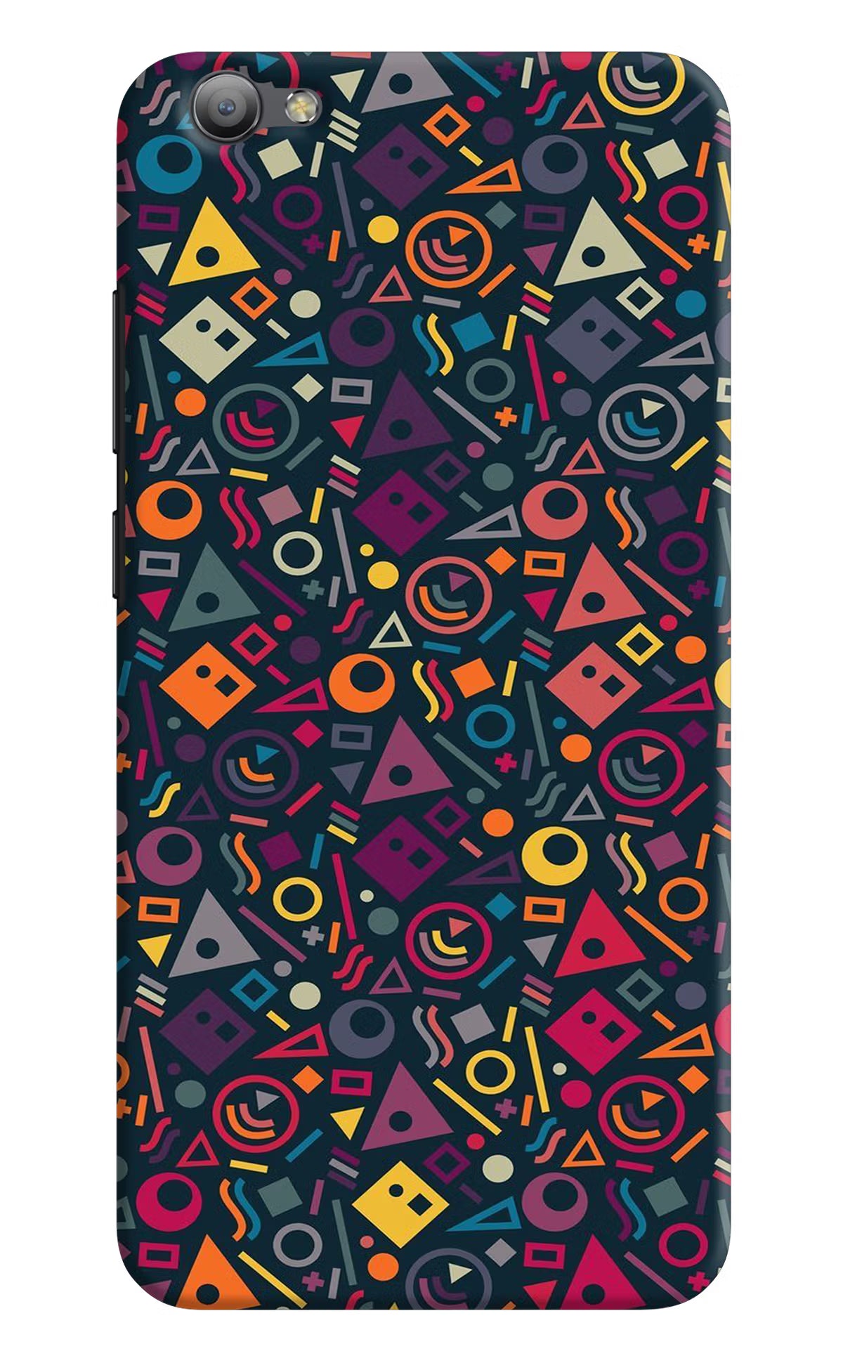 Geometric Abstract Vivo V5/V5s Hard Case Back Cover by Casekaro