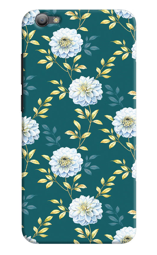Flowers Vivo V5/V5s Hard Case Back Cover by Casekaro