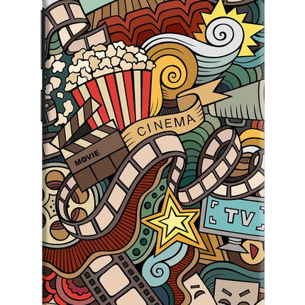 Cinema Abstract Vivo V5/V5s Hard Case Back Cover by Casekaro