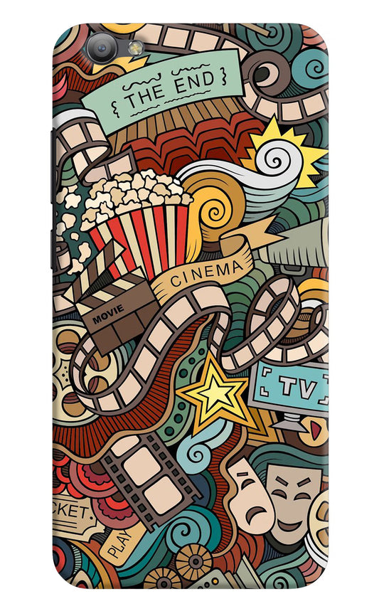 Cinema Abstract Vivo V5/V5s Hard Case Back Cover by Casekaro