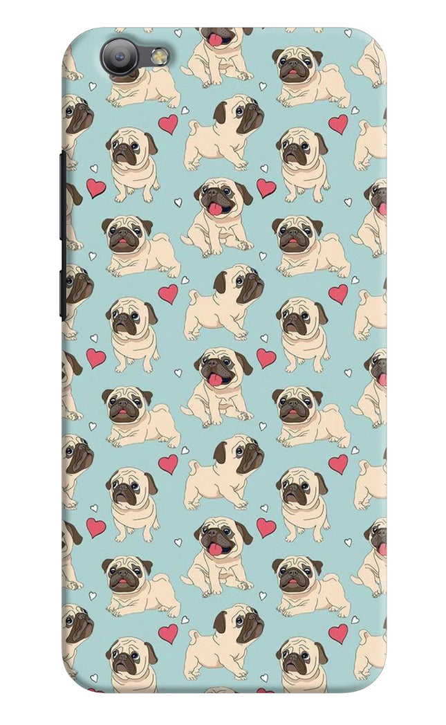 Pug Dog Vivo V5/V5s Hard Case Back Cover by Casekaro