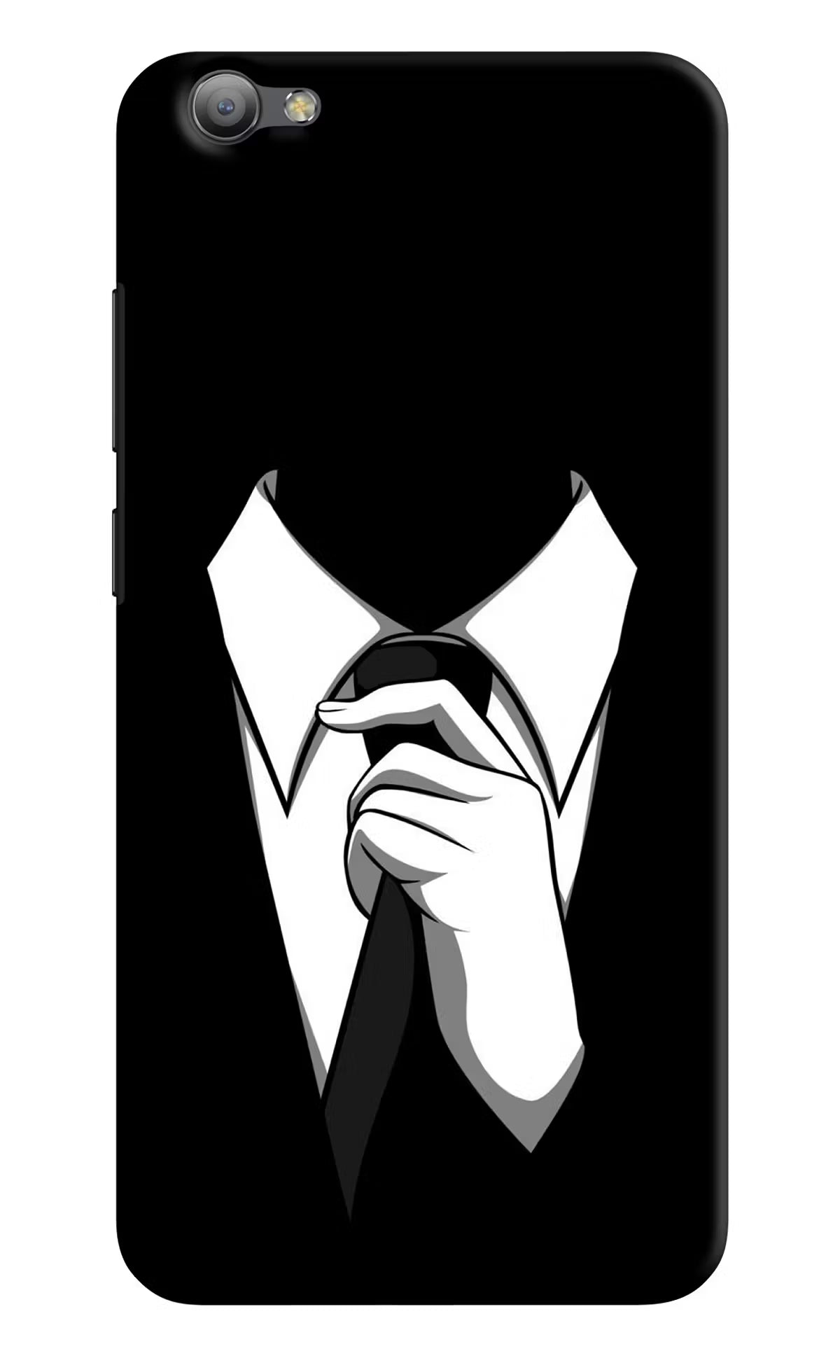 Black Tie Vivo V5/V5s Hard Case Back Cover by Casekaro