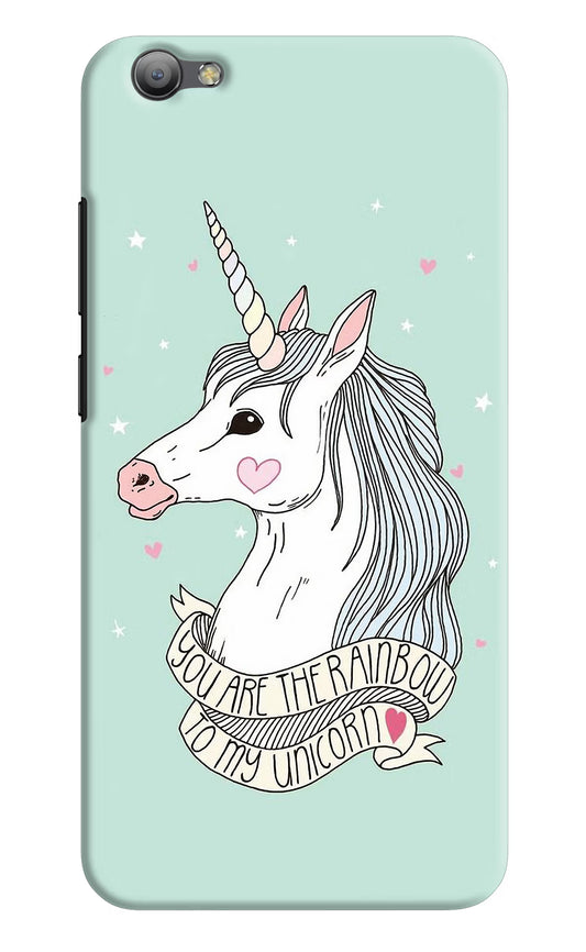 Unicorn Wallpaper Vivo V5/V5s Hard Case Back Cover by Casekaro
