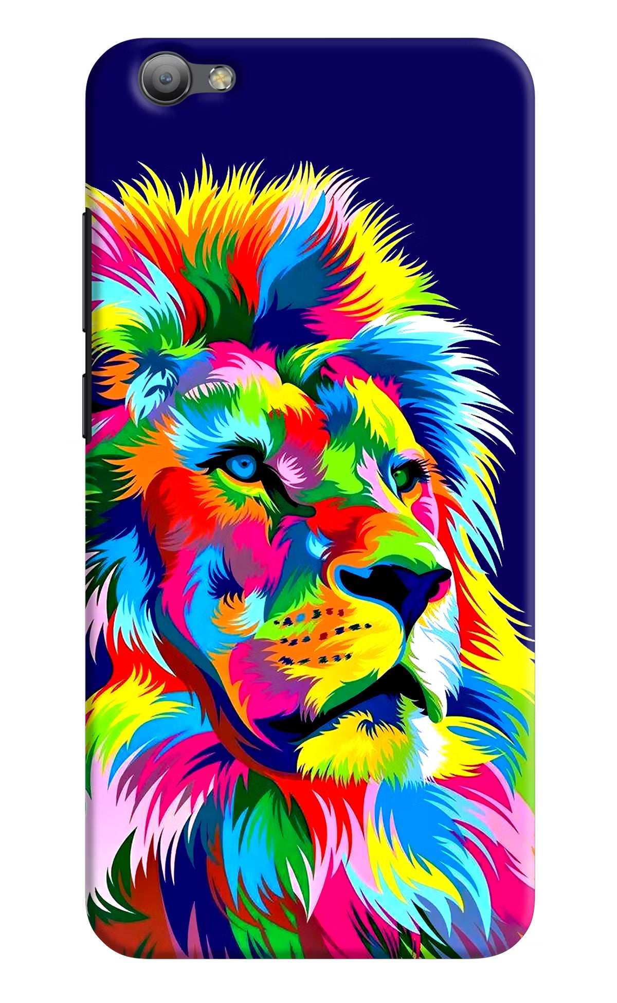 Vector Art Lion Vivo V5/V5s Hard Case Back Cover by Casekaro