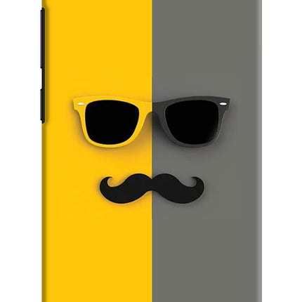 Sunglasses with Mustache Vivo V5/V5s Hard Case Back Cover by Casekaro