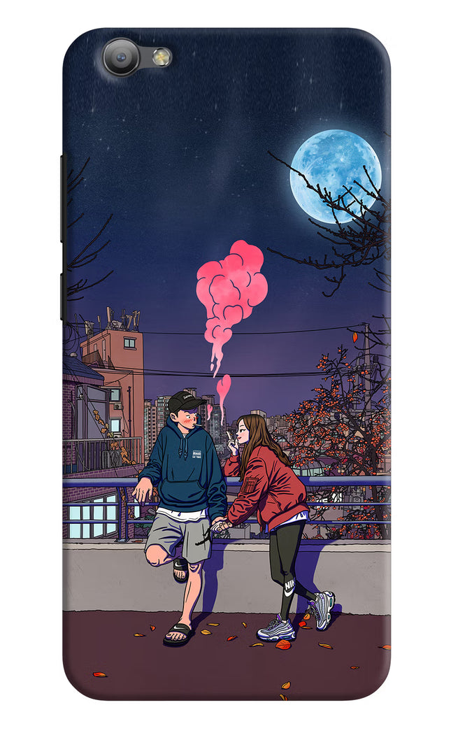 Chilling Couple Vivo V5/V5s Hard Case Back Cover by Casekaro