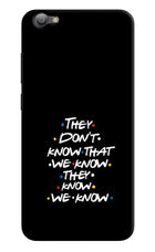 FRIENDS Dialogue Vivo V5/V5s Hard Case Back Cover by Casekaro
