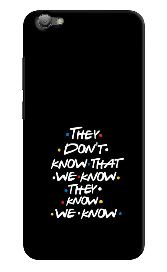 FRIENDS Dialogue Vivo V5/V5s Hard Case Back Cover by Casekaro